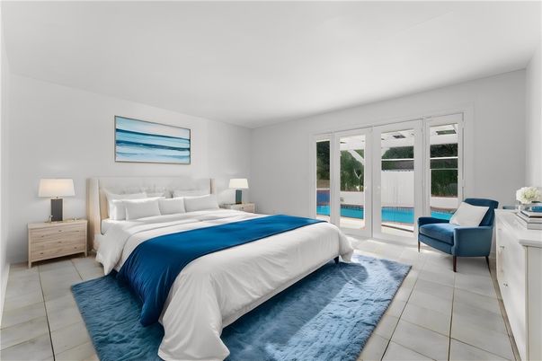 Bedroom, Interior, Water