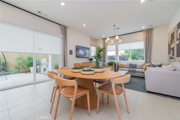 Dining room, Interior, Living room, Pendant Lights, Recessed Lighting