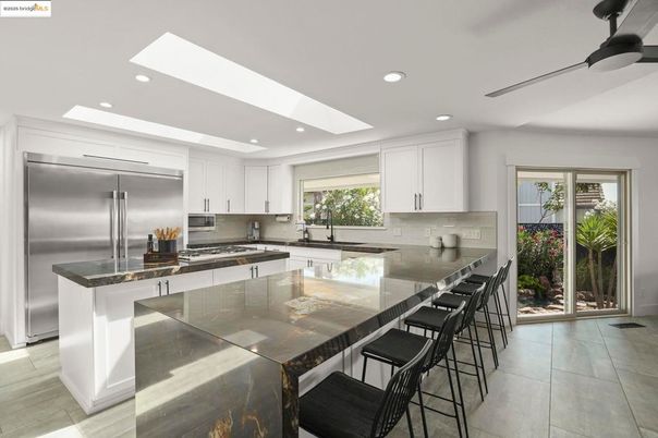 Interior, Kitchen, Recessed Lighting, Stainless Steel Appliances