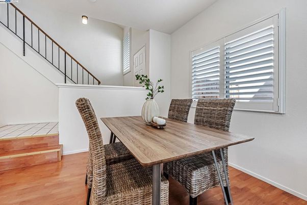Dining room, Interior, Wood Texture Flooring