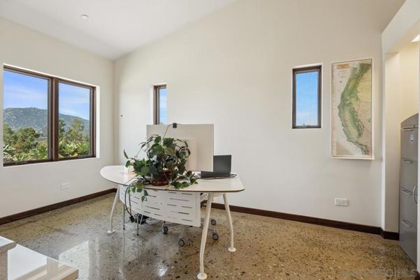 Home Office, Interior, Recessed Lighting