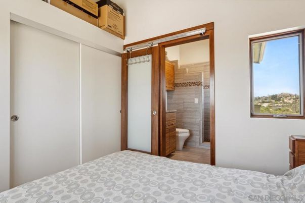 Bathroom, Glass Shower, Interior, Wood Texture Flooring