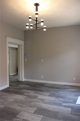 Chandelier, Empty room, Interior, Pendant Lights, Wood Texture Flooring