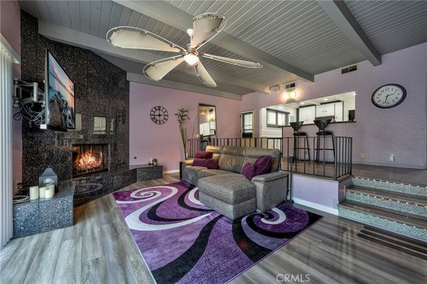 Fireplace, Interior, Living room, Wood Texture Flooring