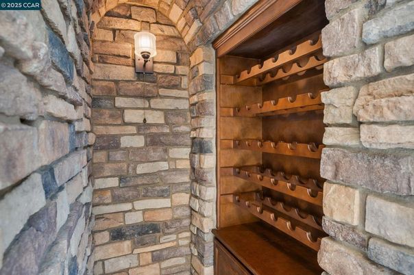 Interior, Stone Walls, Wine Storage