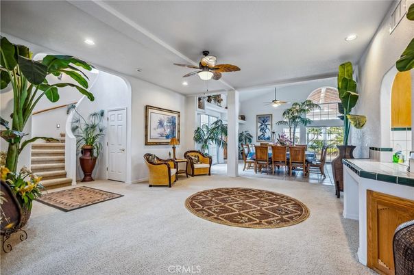 Dining room, Interior, Living room, Recessed Lighting