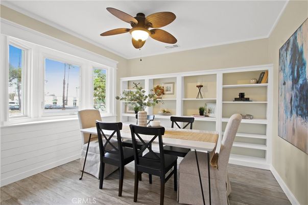 Dining room, Interior, Wood Texture Flooring