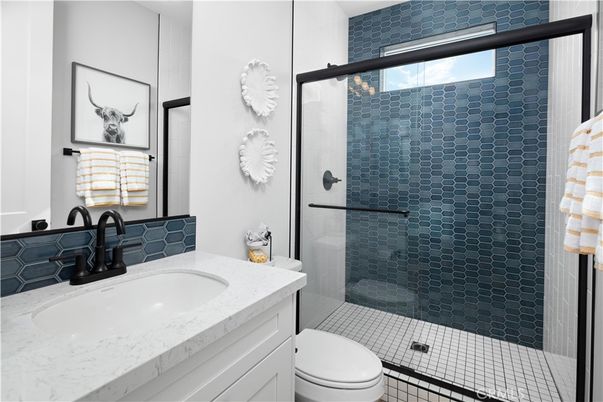 Bathroom, Glass Shower, Interior
