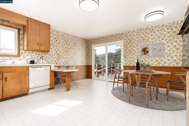 Dining room, Interior, Kitchen