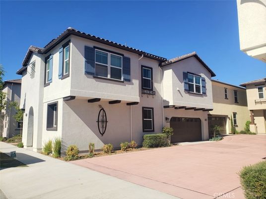 Attached, Exterior, Facade, Spanish Mediterranean