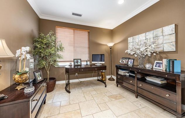 Home Office, Interior, Recessed Lighting