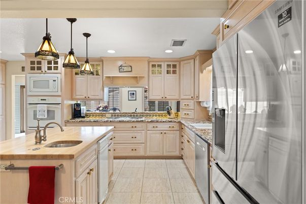 Interior, Kitchen, Pendant Lights, Recessed Lighting