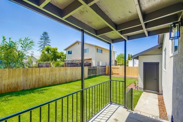 Backyard, Exterior