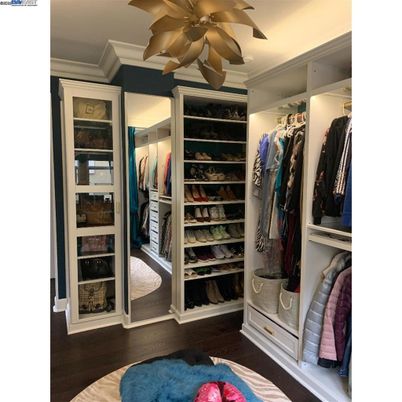 Interior, Walk-in Closets, Wood Texture Flooring