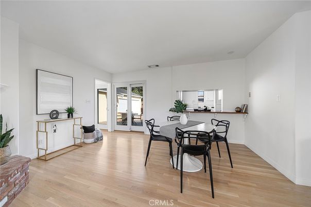 Dining room, Interior, Wood Texture Flooring