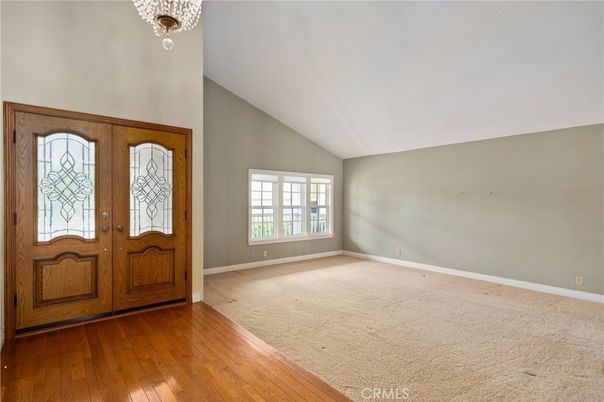 Chandelier, Empty room, Interior, Wood Texture Flooring