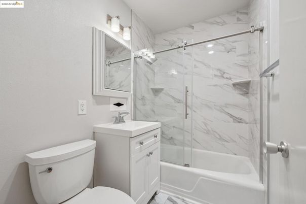 Bathroom, Glass Shower, Interior, Marble, Marble Walls