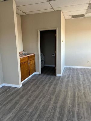 Bathroom, Empty room, Interior, Wood Texture Flooring
