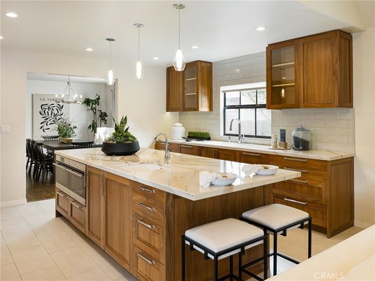Dining room, Interior, Kitchen, Pendant Lights, Recessed Lighting