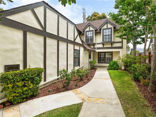 Backyard, Exterior, Facade, Tudor Revival