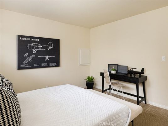 Bedroom, Home Office, Interior