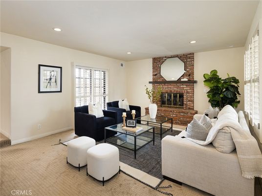 Fireplace, Interior, Living room, Recessed Lighting, Stone Walls