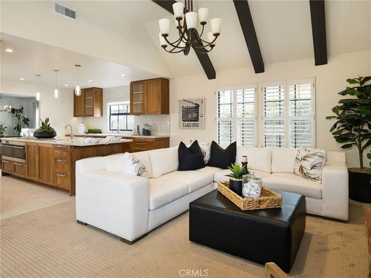 Interior, Kitchen, Living room, Pendant Lights, Recessed Lighting