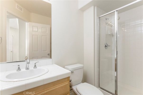Bathroom, Glass Shower, Interior, Tile Countertops