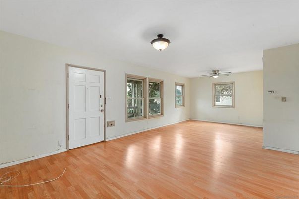 Empty room, Interior, Wood Texture Flooring