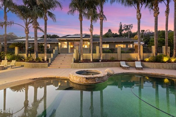 Exterior, Pool, Solar Panels