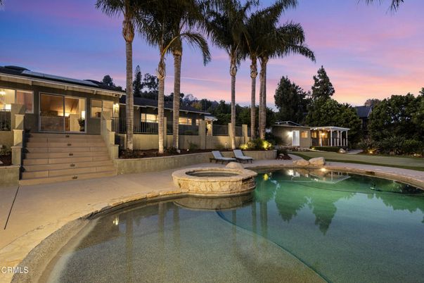 Exterior, Pool, Solar Panels