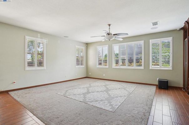 Empty room, Interior, Wood Texture Flooring