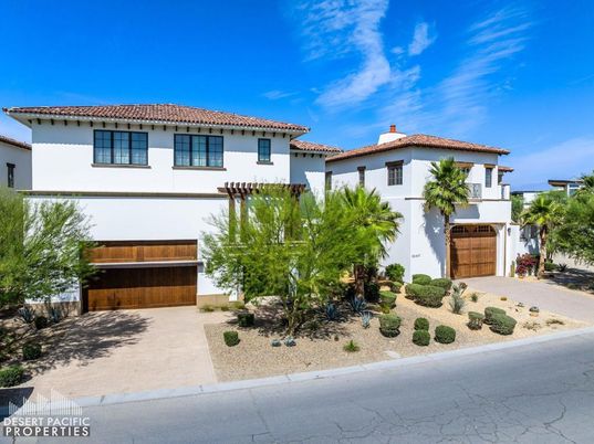Attached, Exterior, Facade, Spanish Mediterranean