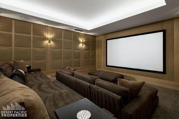 Interior, Projection Screen, Theatre Room