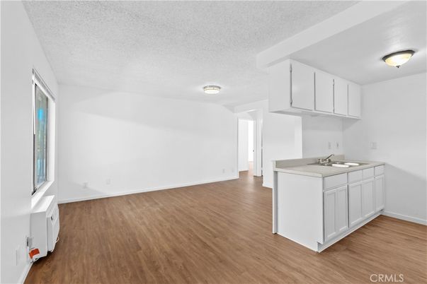 Empty room, Interior, Kitchen, Wood Texture Flooring