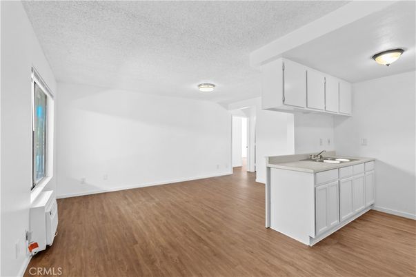 Empty room, Interior, Kitchen, Wood Texture Flooring