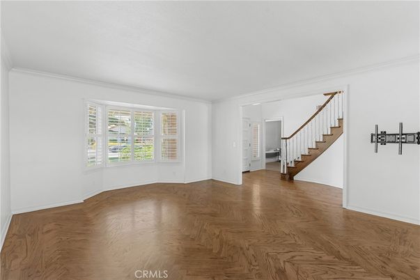 Empty room, Interior, Wood Texture Flooring