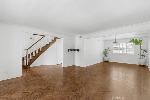 Empty room, Interior, Wood Texture Flooring