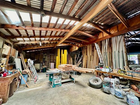 Interior, Wooden Beams