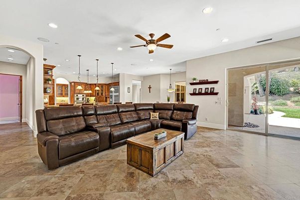 Interior, Kitchen, Living room, Pendant Lights, Recessed Lighting