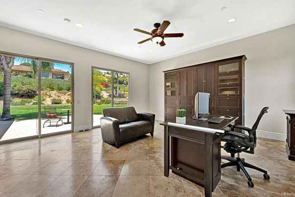 Home Office, Interior, Recessed Lighting