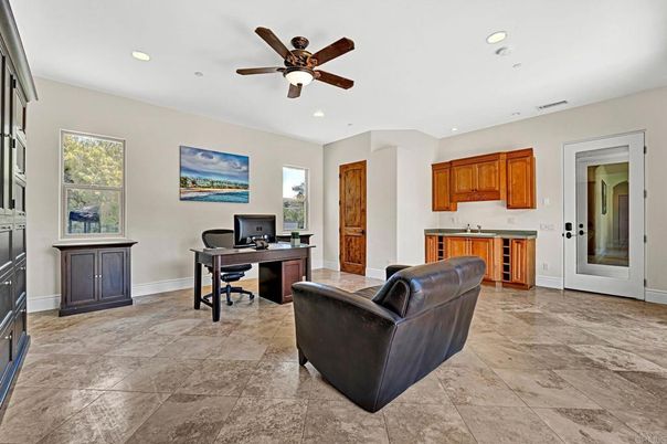Home Office, Interior, Kitchen, Recessed Lighting
