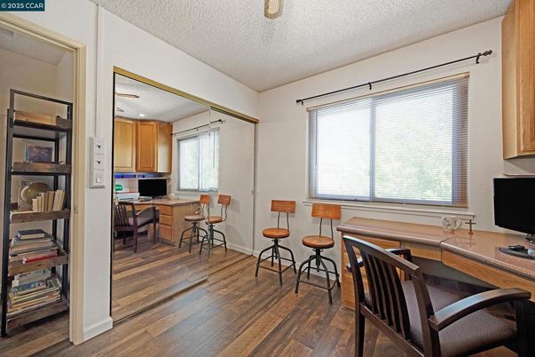 Home Office, Interior, Wood Texture Flooring