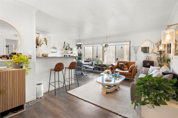 Dining room, Interior, Living room, Pendant Lights, Wood Texture Flooring