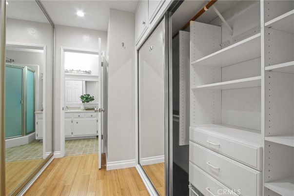 Interior, Recessed Lighting, Walk-in Closets, Wood Texture Flooring