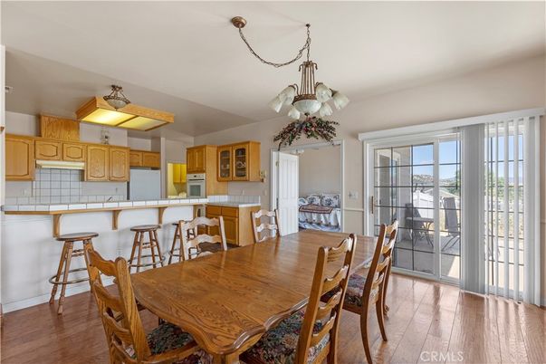 Chandelier, Dining room, Interior, Kitchen, Wood Texture Flooring
