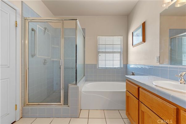 Bathroom, Glass Shower, Interior, Tile Countertops