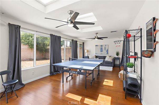 Game Room, Interior, Wood Texture Flooring