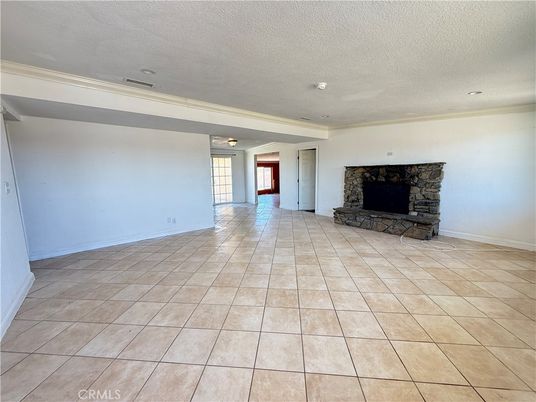 Empty room, Fireplace, Interior