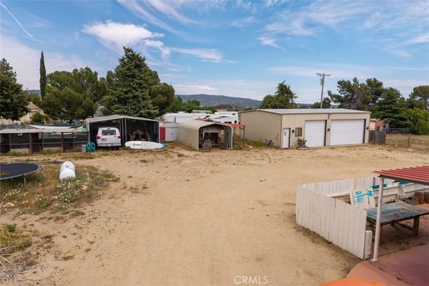 Backyard, Detached Garage, Exterior